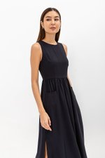 ELENA POCKET MIDI DRESS (REGULAR)