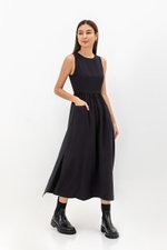 ELENA POCKET MIDI DRESS (REGULAR)