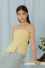 YARI MANDARIN BUTTON CAMISOLE CHEONGSAM TOP