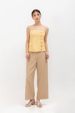 YARI MANDARIN BUTTON CAMISOLE CHEONGSAM TOP