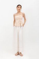 YARI MANDARIN BUTTON CAMISOLE CHEONGSAM TOP