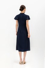 SOLANGE FLUTTER SLEEVE MIDI CHEONGSAM