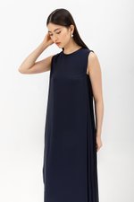 MADDIE SIDE PLEATED DRESS