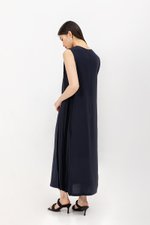 MADDIE SIDE PLEATED DRESS