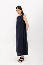 MADDIE SIDE PLEATED DRESS