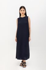 MADDIE SIDE PLEATED DRESS