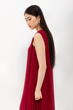 MADDIE SIDE PLEATED DRESS