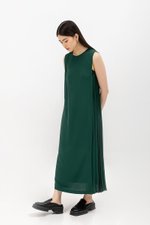 MADDIE SIDE PLEATED DRESS