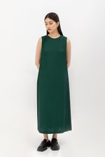 MADDIE SIDE PLEATED DRESS