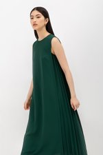 MADDIE SIDE PLEATED DRESS