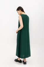 MADDIE SIDE PLEATED DRESS