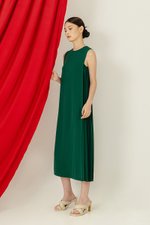 MADDIE SIDE PLEATED DRESS