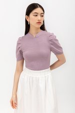 SHAINA CHEONGSAM KNIT TOP