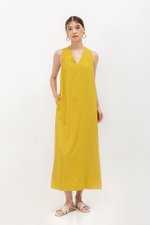 DOMINICA BACK TWIST TENCEL DRESS