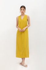 DOMINICA BACK TWIST TENCEL DRESS