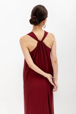 DOMINICA BACK TWIST TENCEL DRESS