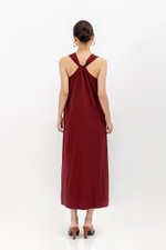 DOMINICA BACK TWIST TENCEL DRESS