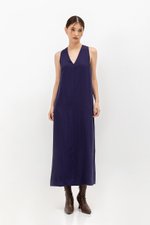 DOMINICA BACK TWIST TENCEL DRESS