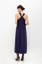 DOMINICA BACK TWIST TENCEL DRESS