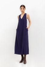 DOMINICA BACK TWIST TENCEL DRESS