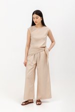 IMOGEN ELASTIC POPLIN PANTS
