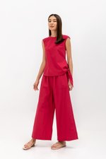 IMOGEN ELASTIC POPLIN PANTS