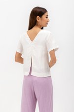 BETHEL REVERSIBLE BUTTONDOWN TOP