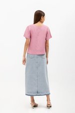 BETHEL REVERSIBLE BUTTONDOWN TOP