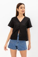 BETHEL REVERSIBLE BUTTONDOWN TOP