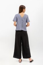 BETHEL REVERSIBLE BUTTONDOWN TOP