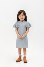 KIKI KIDS FLUTTER SLEEVE CHEONGSAM KIKI KIDS FLUTTER SLEEVE CHEONGSAM