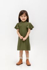 KIKI KIDS FLUTTER SLEEVE CHEONGSAM KIKI KIDS FLUTTER SLEEVE CHEONGSAM