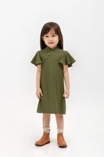 KIKI KIDS FLUTTER SLEEVE CHEONGSAM KIKI KIDS FLUTTER SLEEVE CHEONGSAM