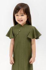 KIKI KIDS FLUTTER SLEEVE CHEONGSAM KIKI KIDS FLUTTER SLEEVE CHEONGSAM