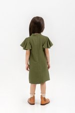 KIKI KIDS FLUTTER SLEEVE CHEONGSAM KIKI KIDS FLUTTER SLEEVE CHEONGSAM