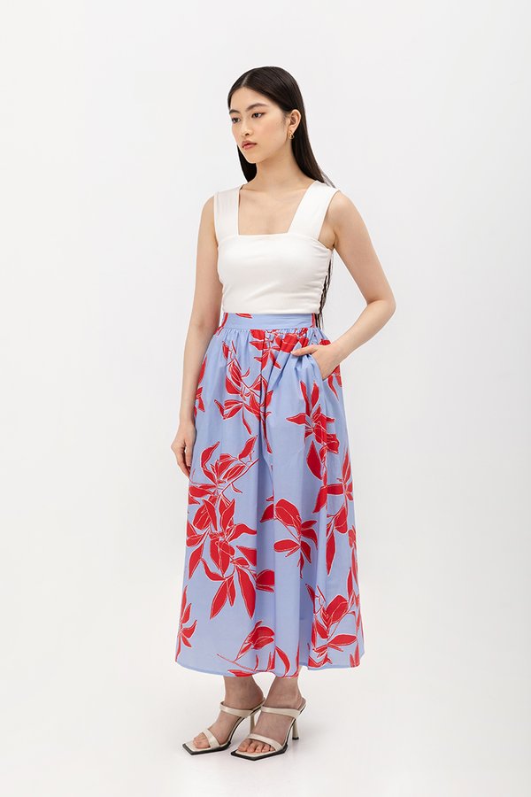 SYBIL FLORAL SKIRT