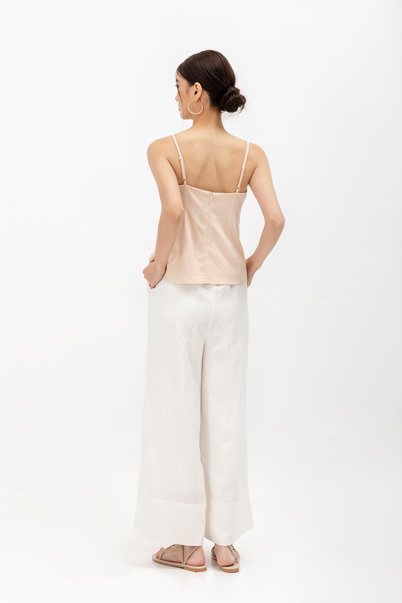 YARI MANDARIN BUTTON CAMISOLE CHEONGSAM TOP