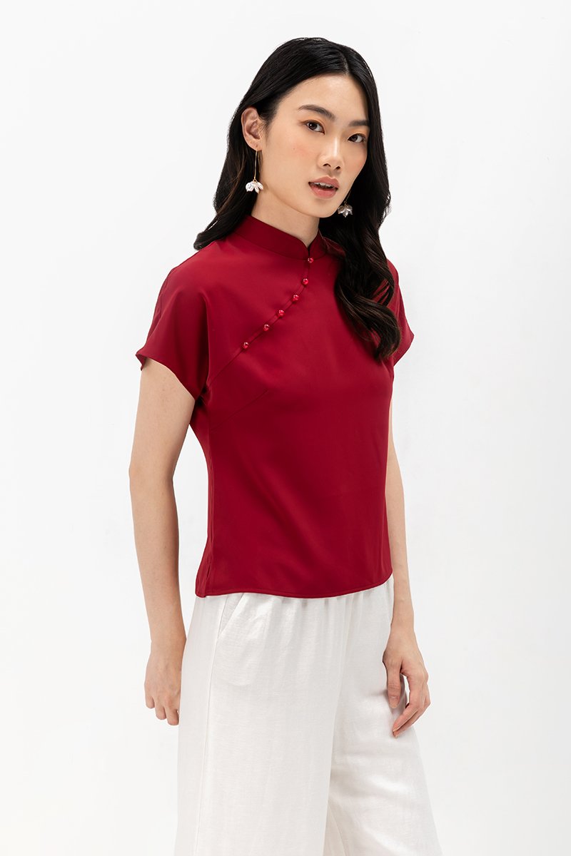 VERONIQUE CHEONGSAM TOP