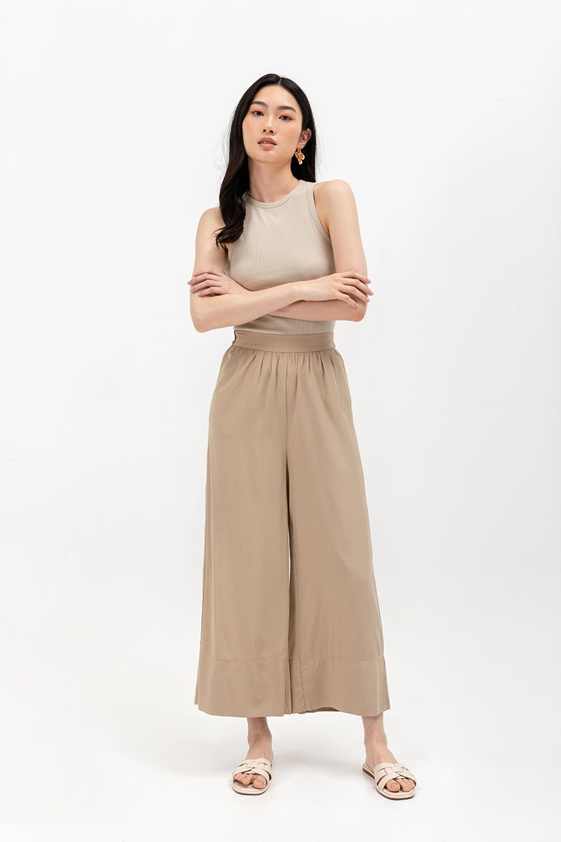 JUNIUS ELASTIC TENCEL PANTS