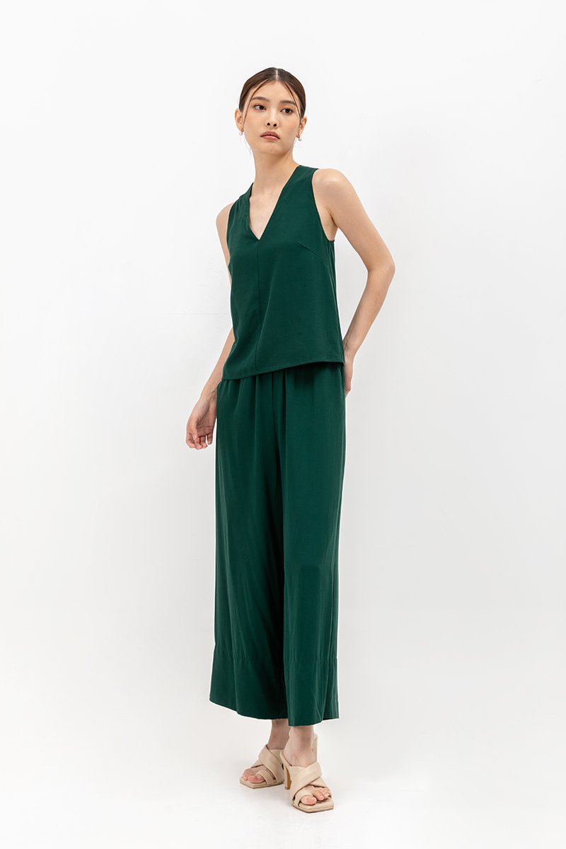 JUNIUS ELASTIC TENCEL PANTS