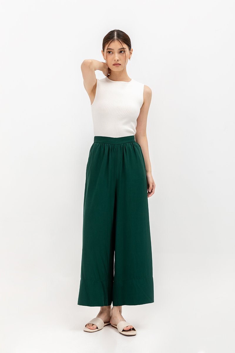 JUNIUS ELASTIC TENCEL PANTS