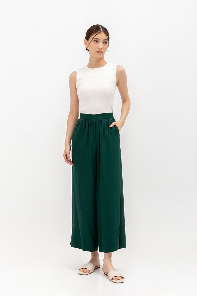 JUNIUS ELASTIC TENCEL PANTS