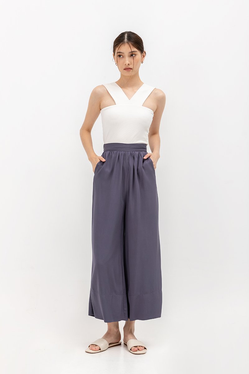 JUNIUS ELASTIC TENCEL PANTS