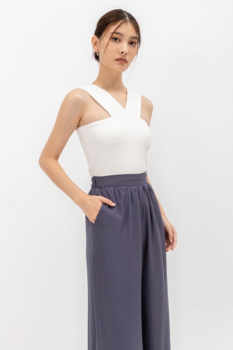 JUNIUS ELASTIC TENCEL PANTS