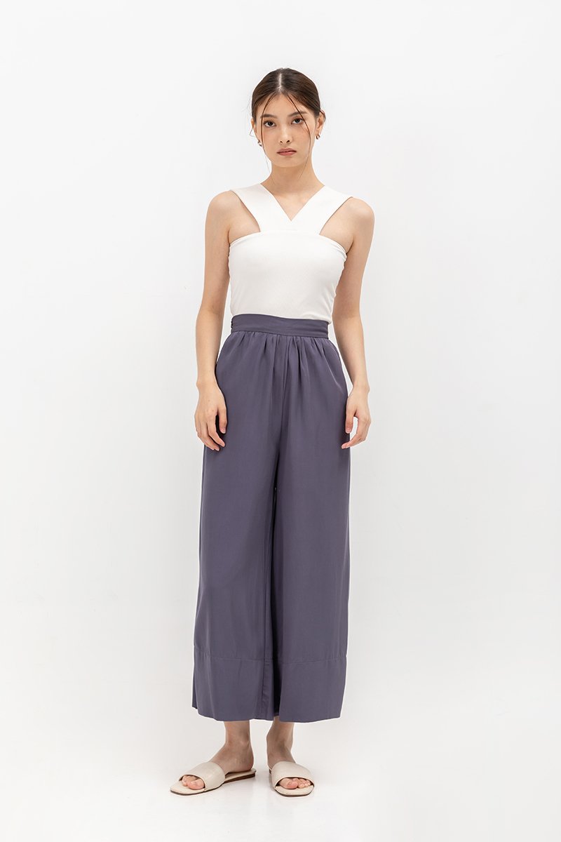 JUNIUS ELASTIC TENCEL PANTS
