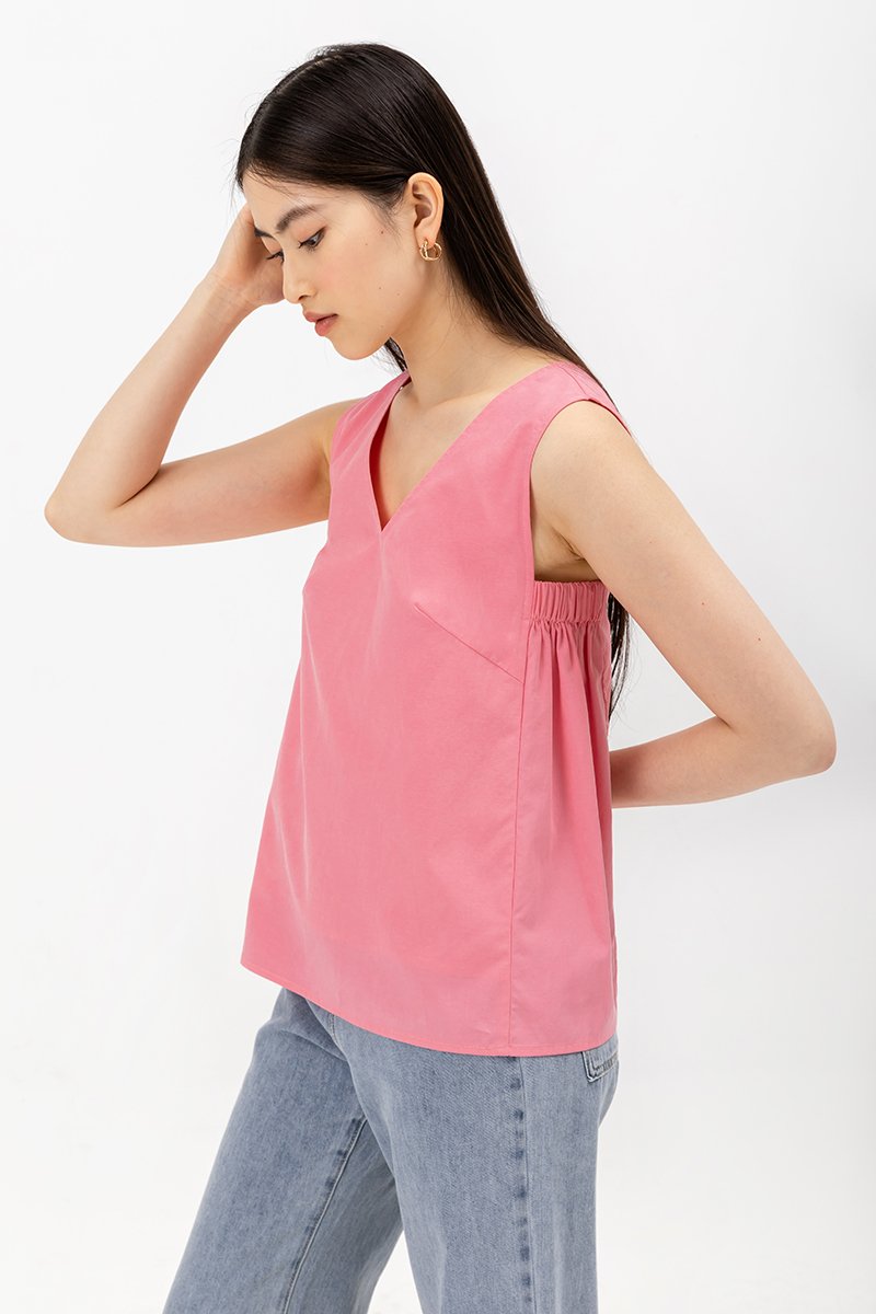 NAOMII SIDE ELASTIC TOP