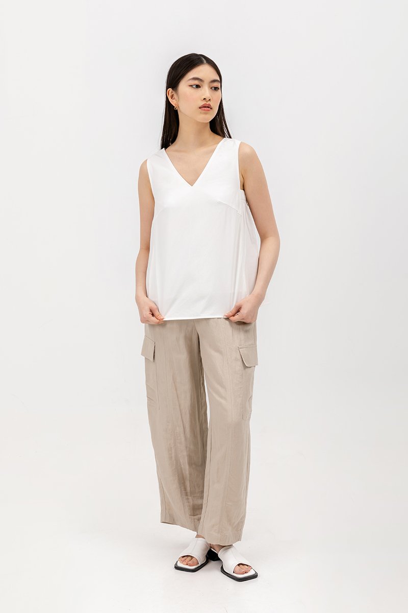 NAOMII SIDE ELASTIC TOP