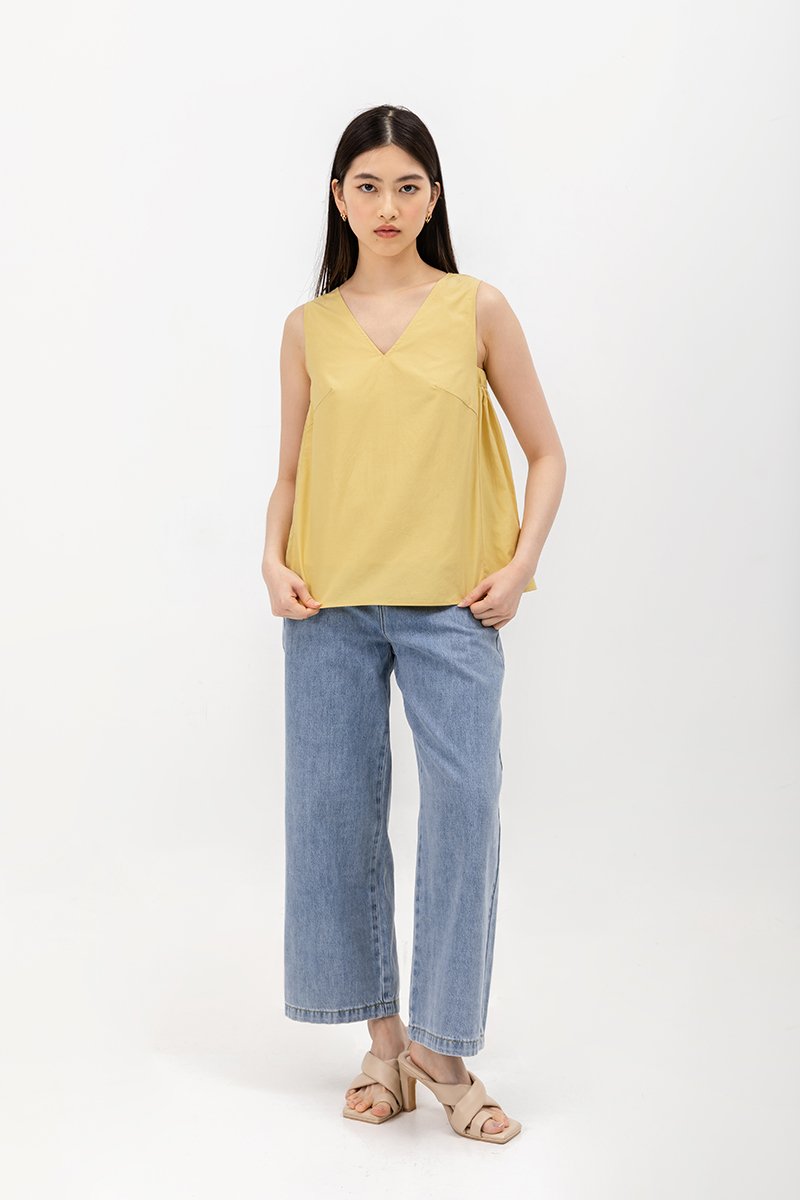 NAOMII SIDE ELASTIC TOP