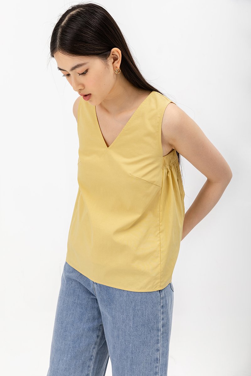 NAOMII SIDE ELASTIC TOP
