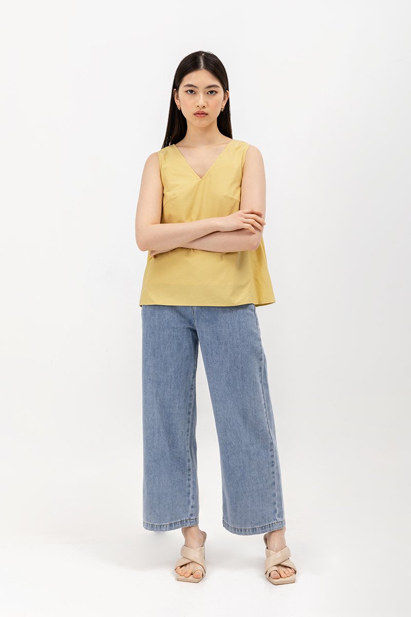 NAOMII SIDE ELASTIC TOP